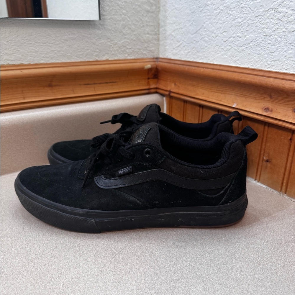 All black Kyle Walker vans men 10